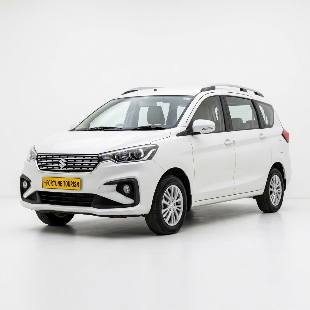 White SUV on a clean white studio background